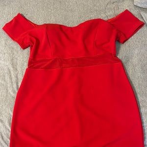 Red Pencil dress